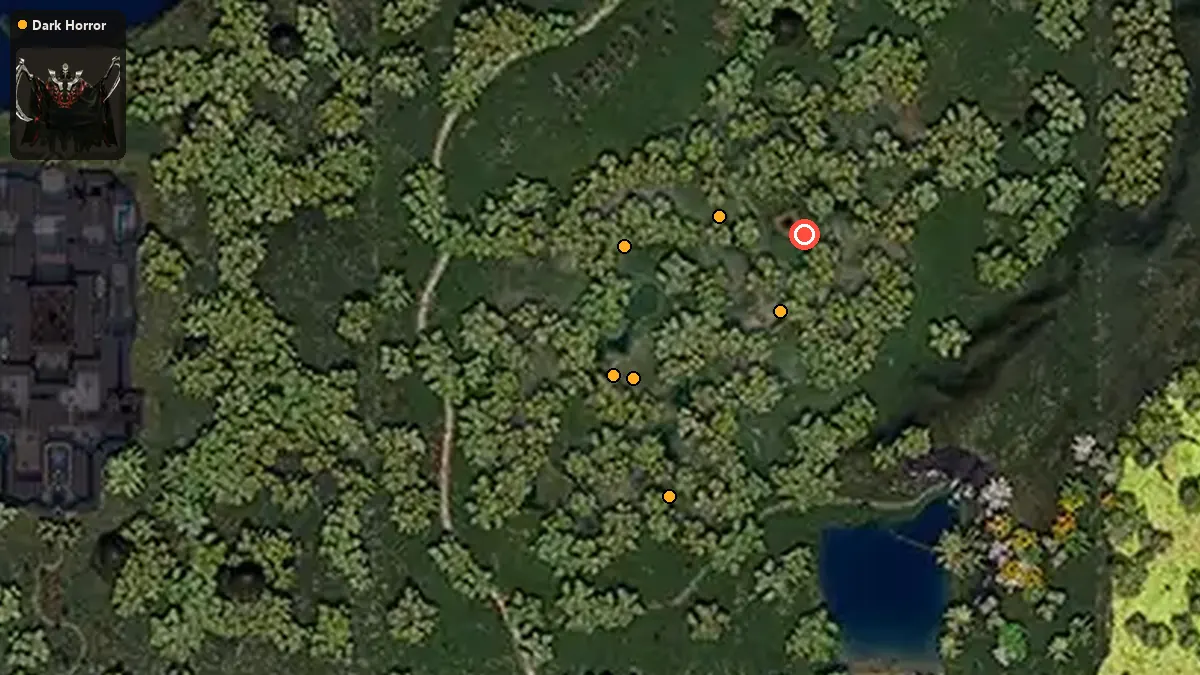 Map: where Dark Horror spawn