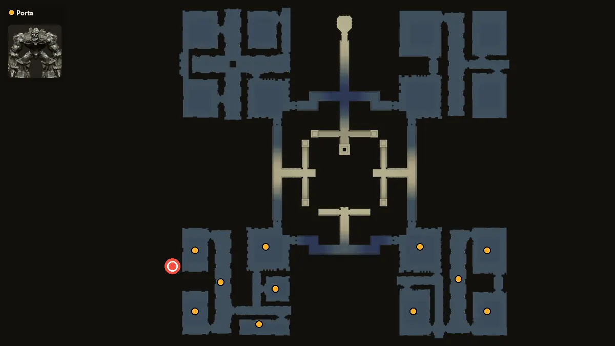 Map: where Porta spawn