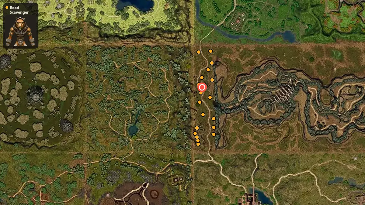 Карта: где стоят Road Scavenger