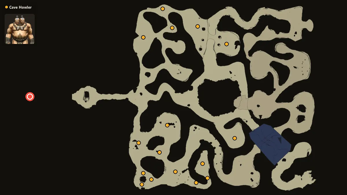 Карта: где стоят Cave Howler