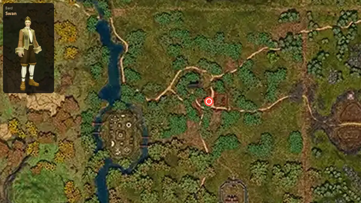 Map: where Swan stands