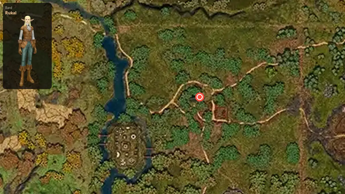 Map: where Rukal stands