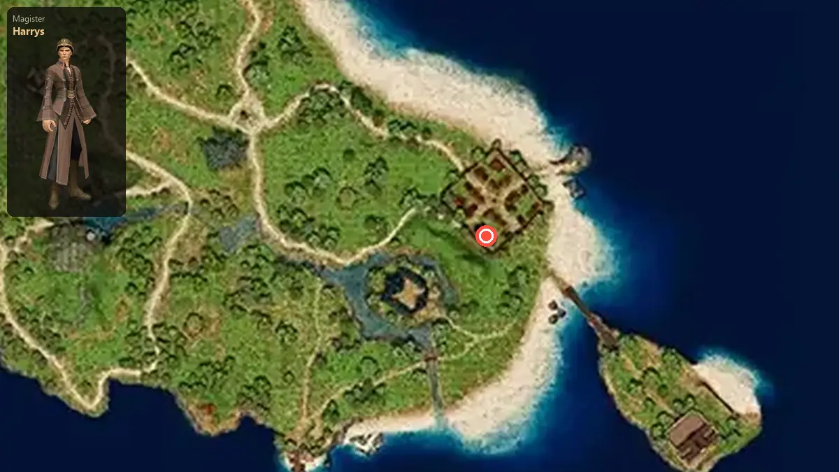 Map: where Harrys stands