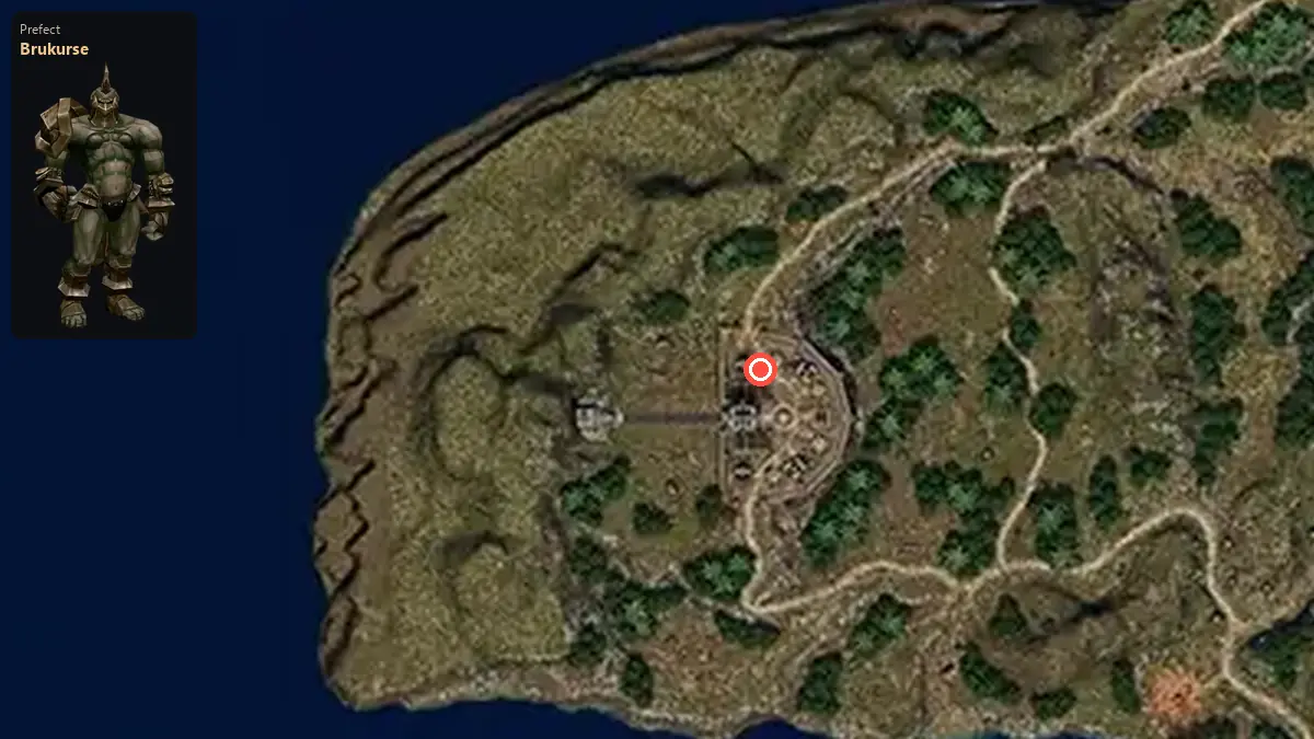 Map: where Brukurse stands