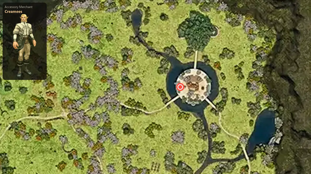 Map: where Creamees stands