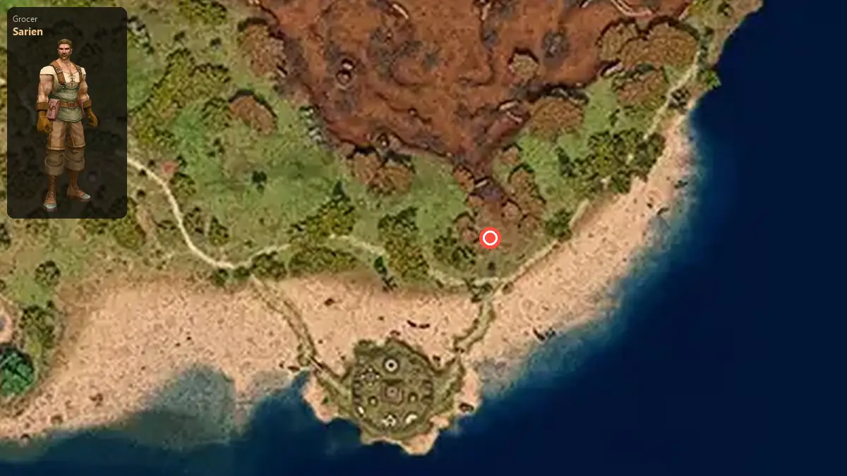 Map: where Sarien stands