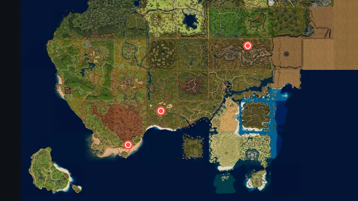 Map: where to go