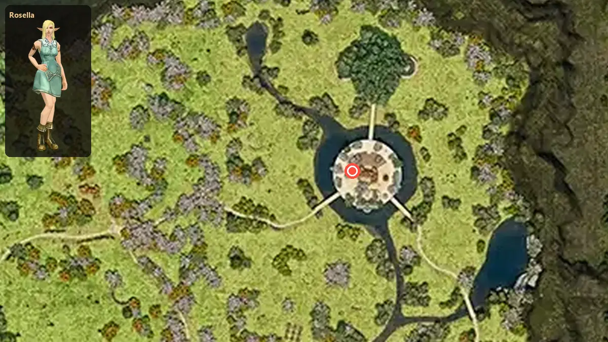 Map: where Rosella stands