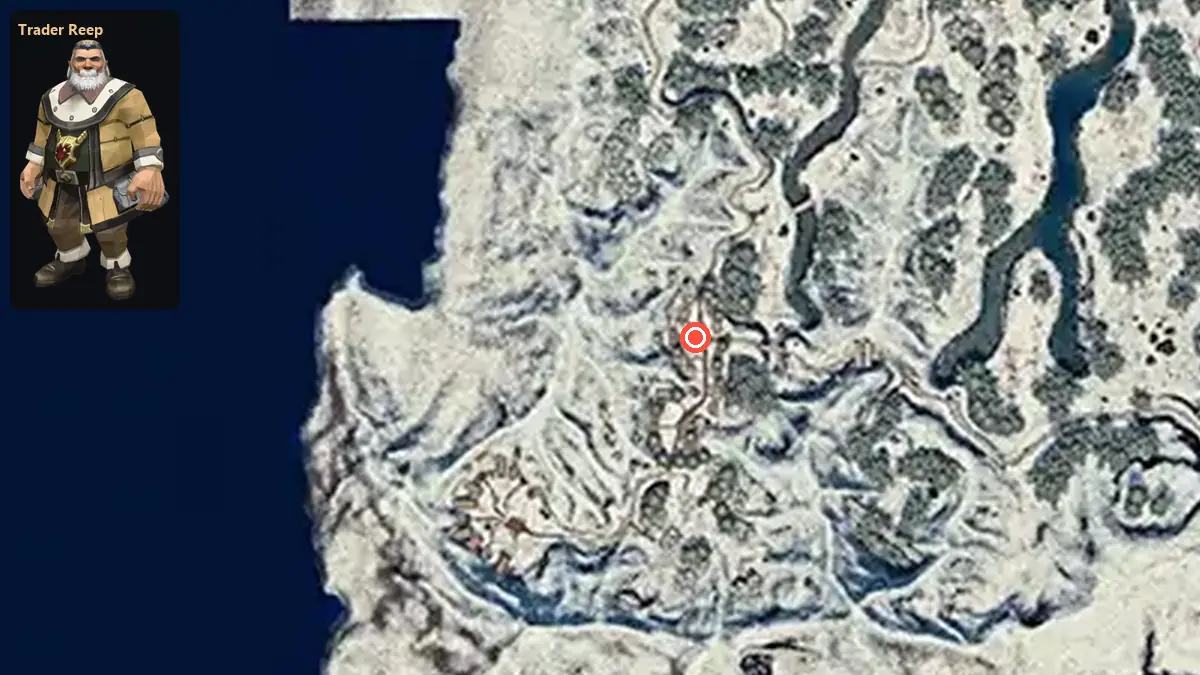Map: where Trader Reep stands