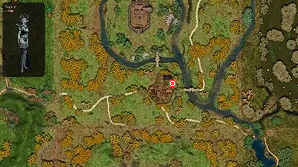Map: where Sidra stands