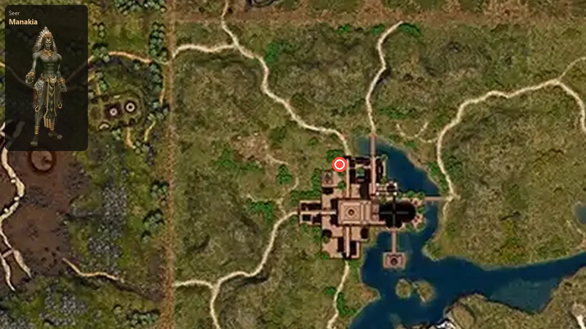 Map: where Manakia stands