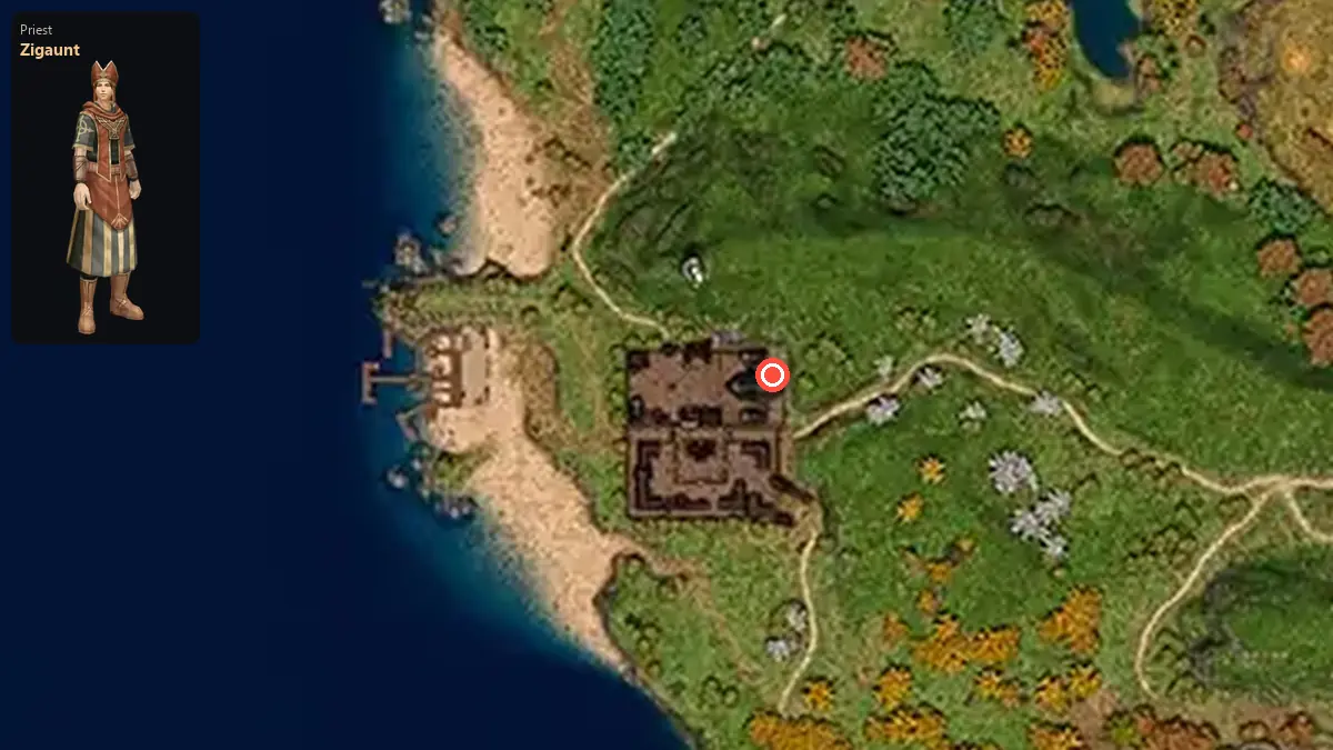 Map: where Zigaunt stands