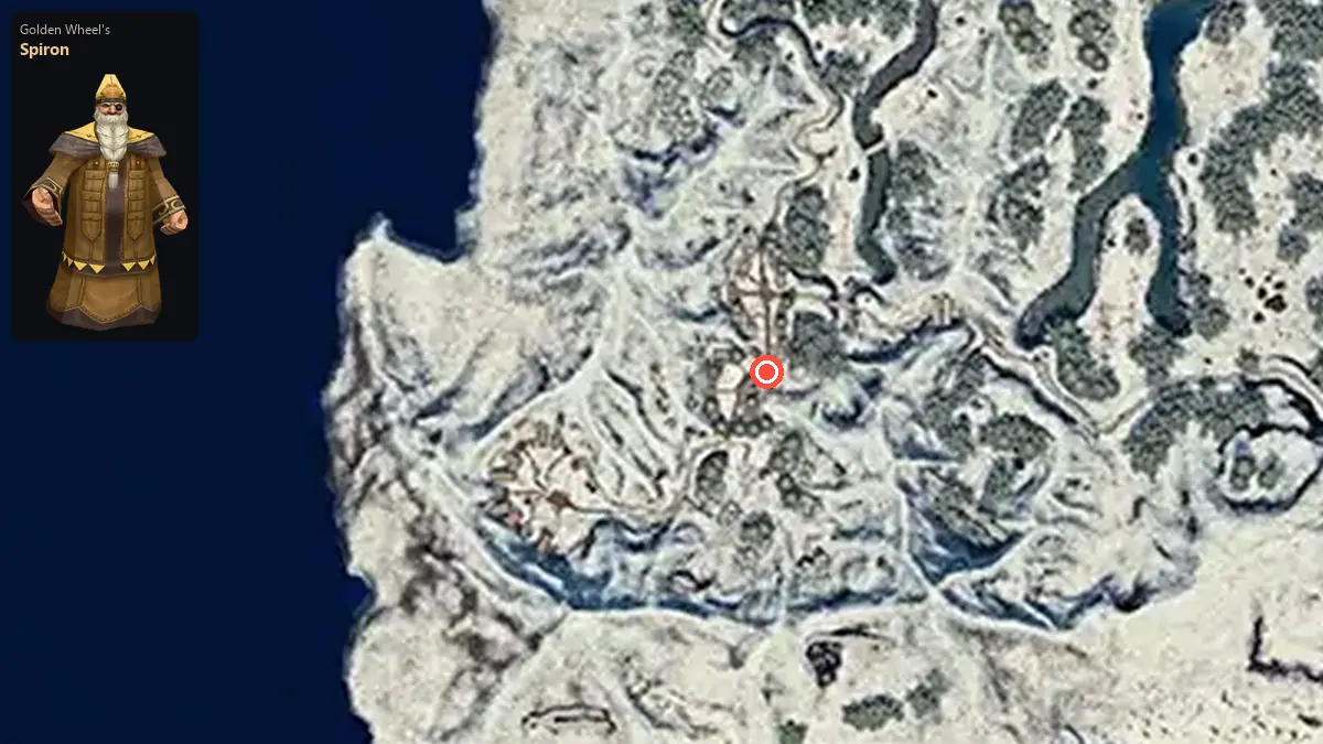 Map: where Spiron stands