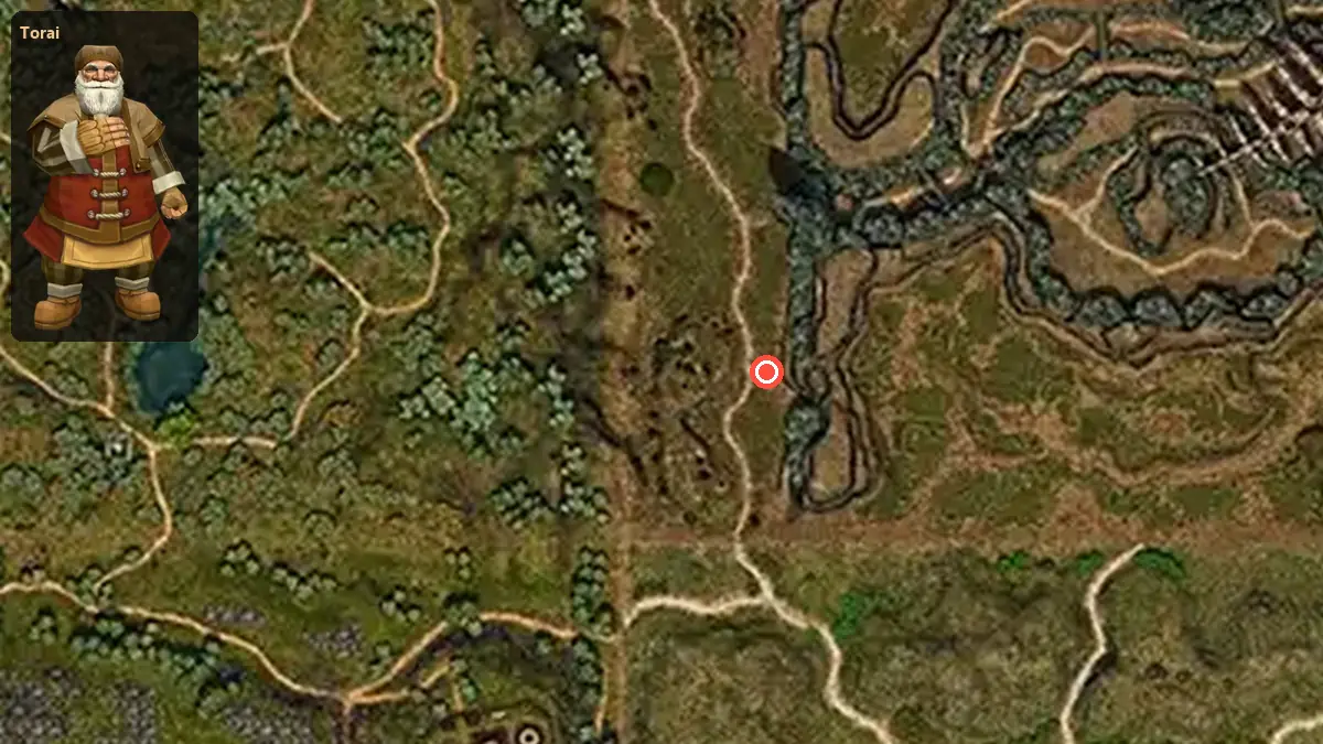 Map: where Torai stands