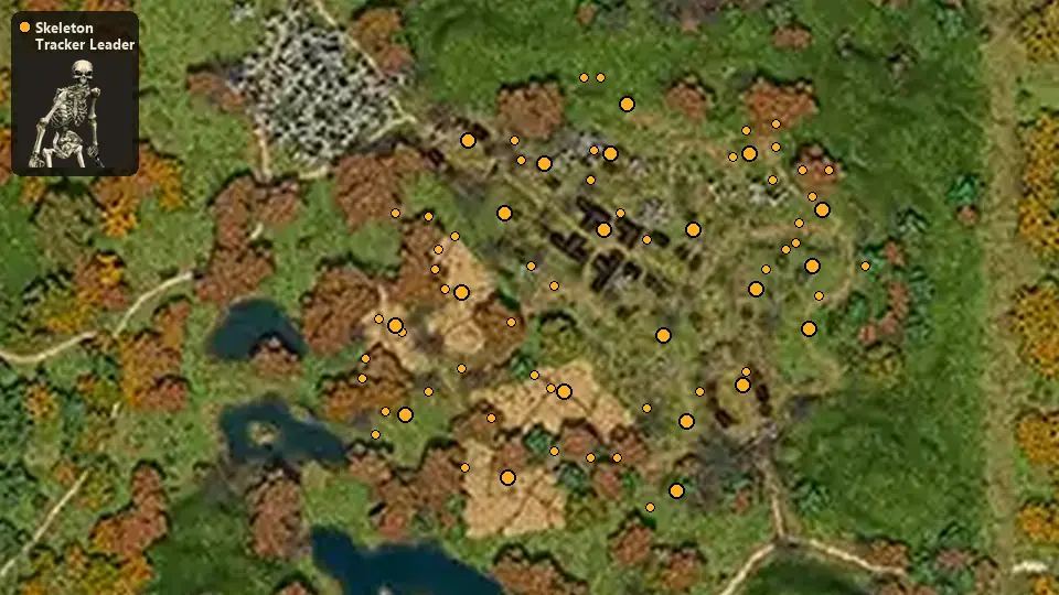 Map: where Skeleton Tracker Leader spawn