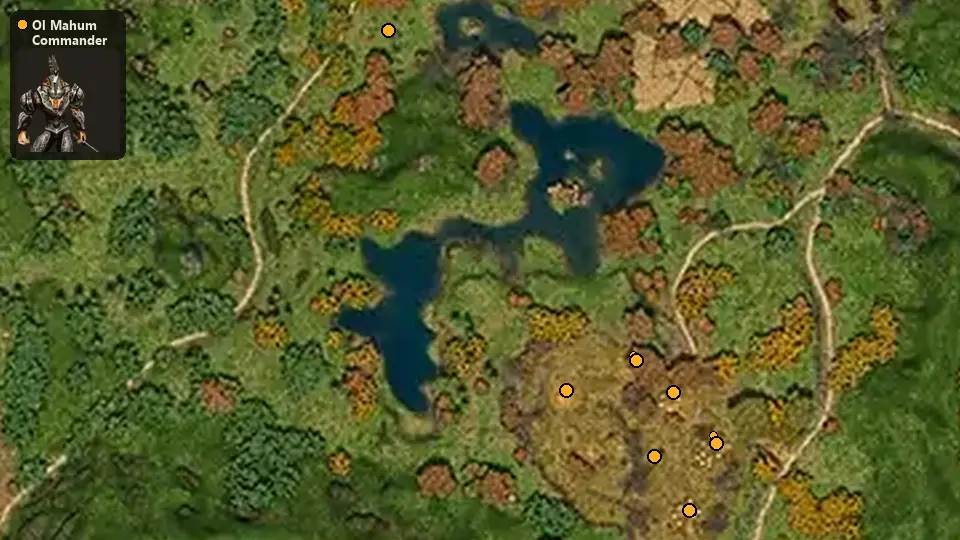 Map: where Ol Mahum Commander spawn