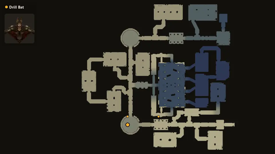 Map: where Drill Bat spawn