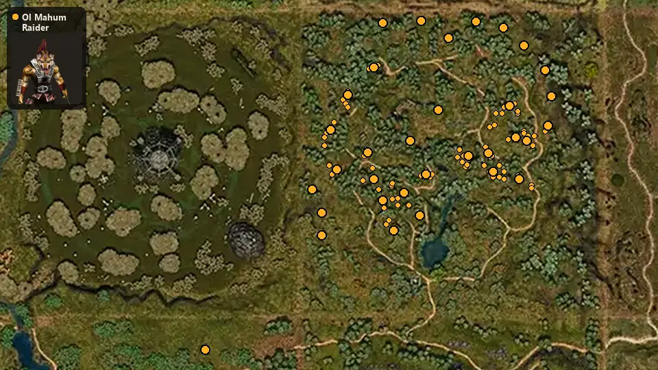 Карта: где стоят Ol Mahum Raider