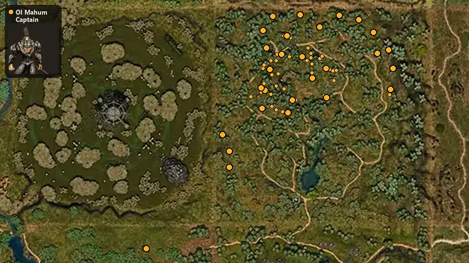 Map: where Ol Mahum Captain spawn
