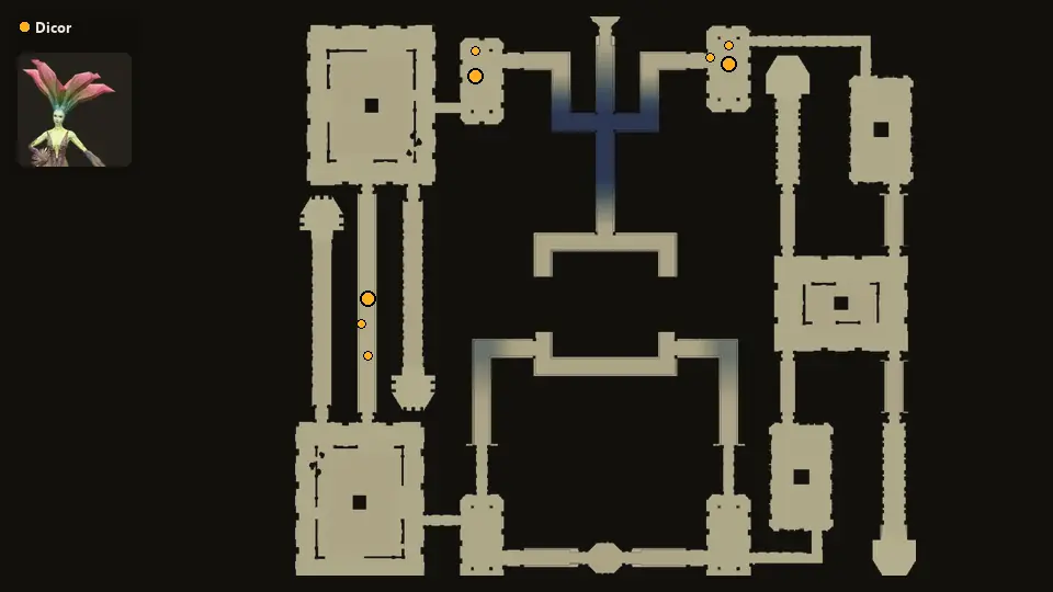 Map: where Dicor spawn