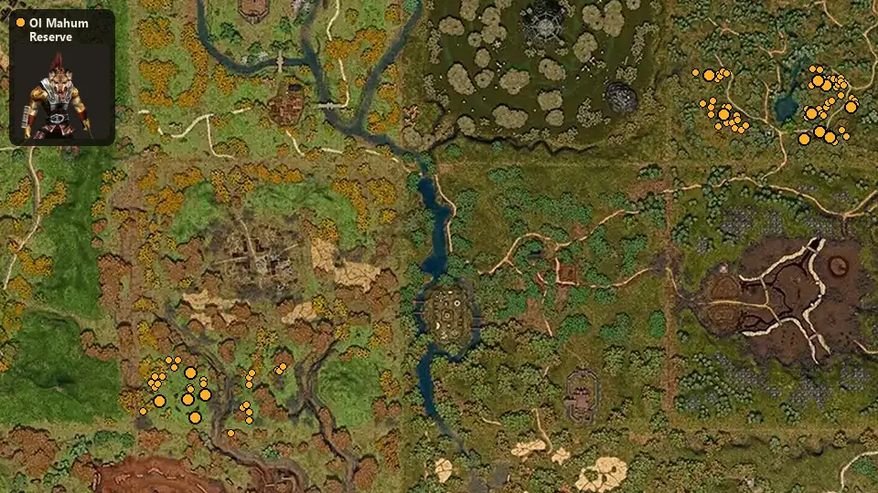 Карта: где стоят Ol Mahum Reserve