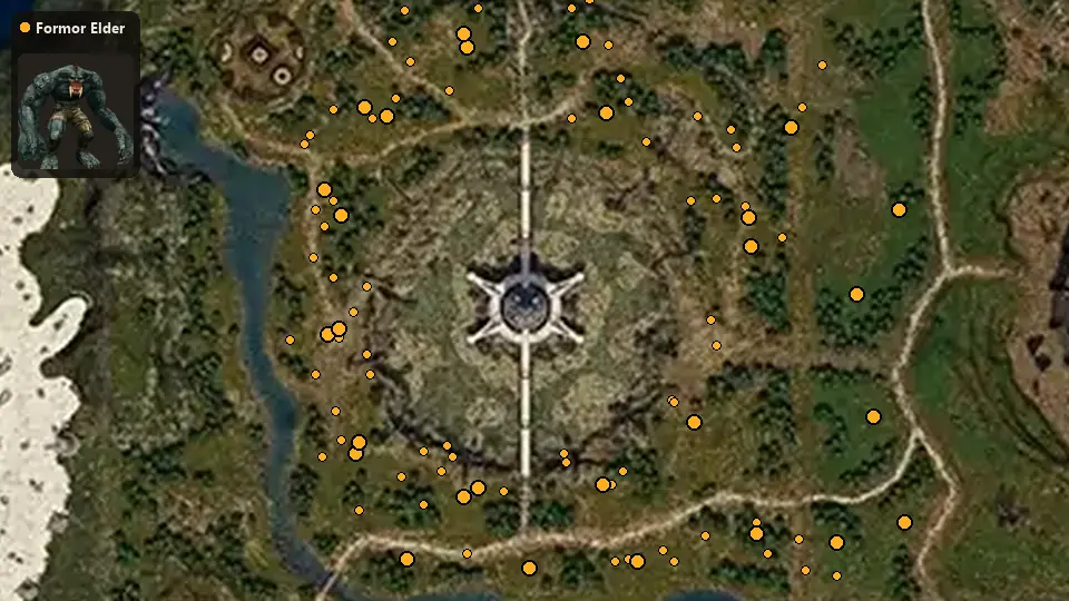 Карта: где стоят Formor Elder