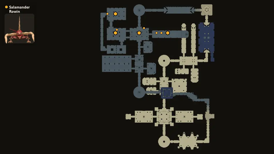 Карта: где стоят Salamander Rowin