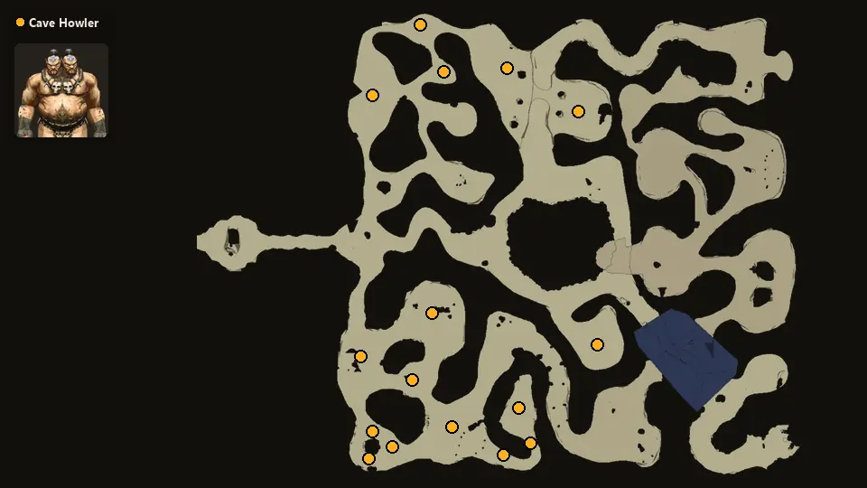 Карта: где стоят Cave Howler