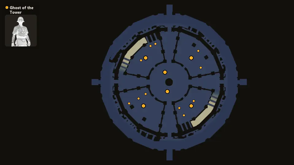Map: where Ghost of the Tower spawn