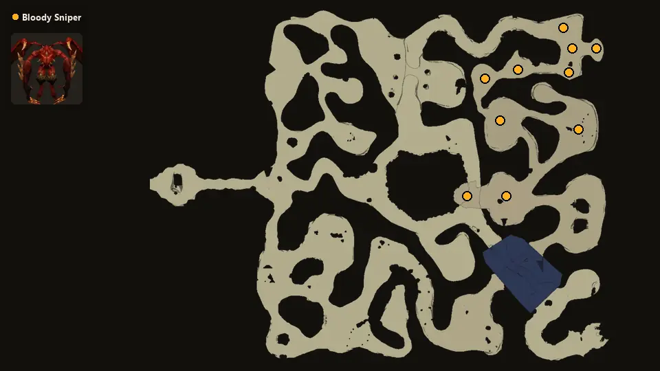 Map: where Bloody Sniper spawn