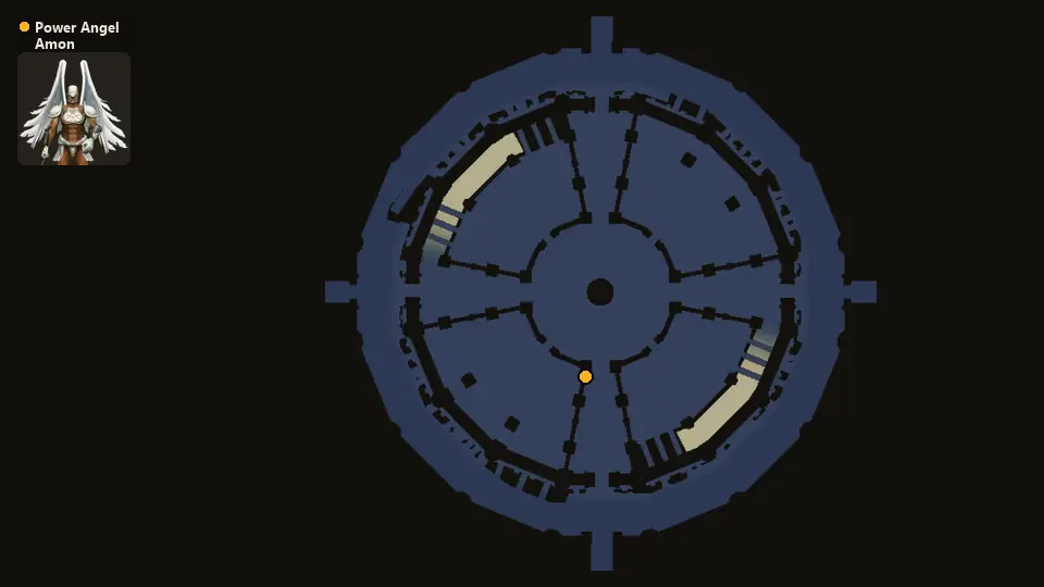 Map: where Power Angel Amon spawn
